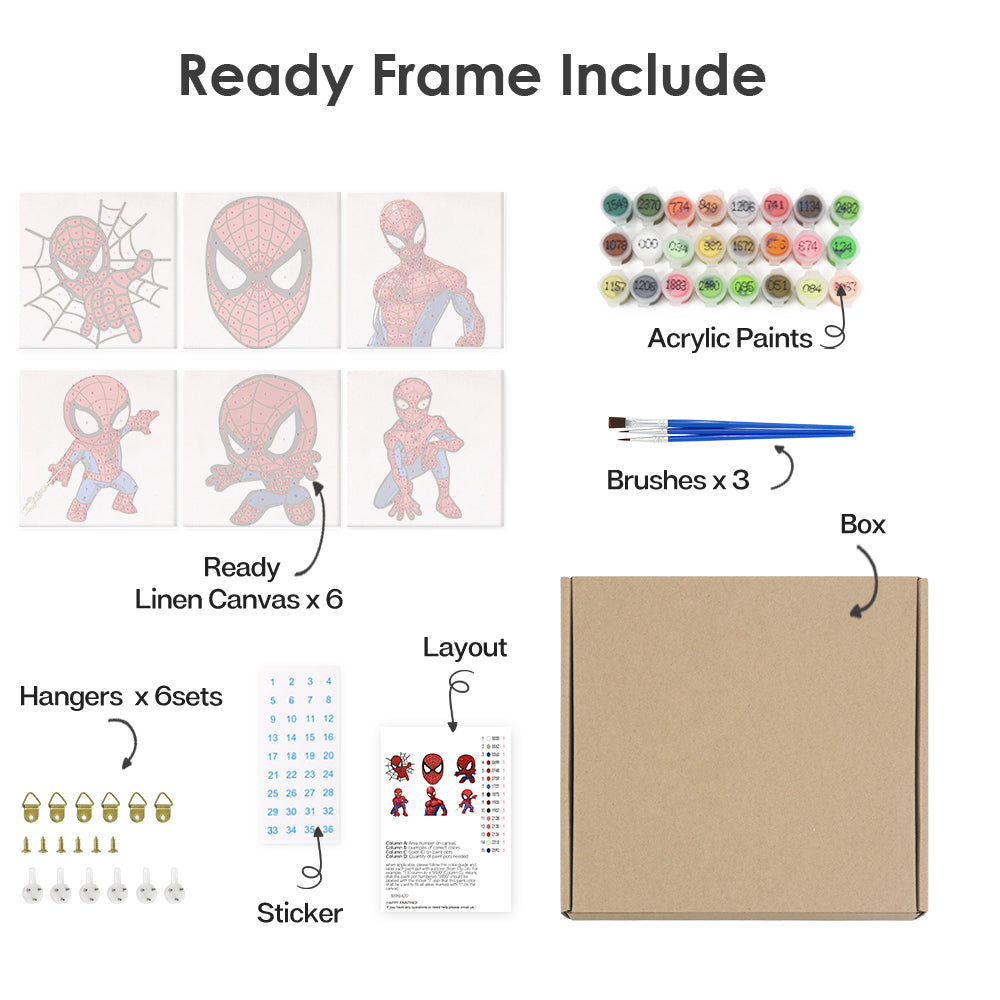 Mini Kids Framed 15cmx20cm Kits