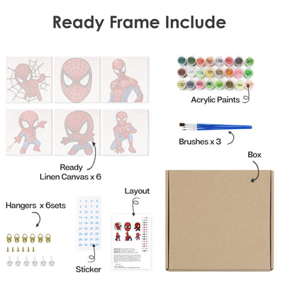 Mini Kids Framed 15cmx20cm Kits