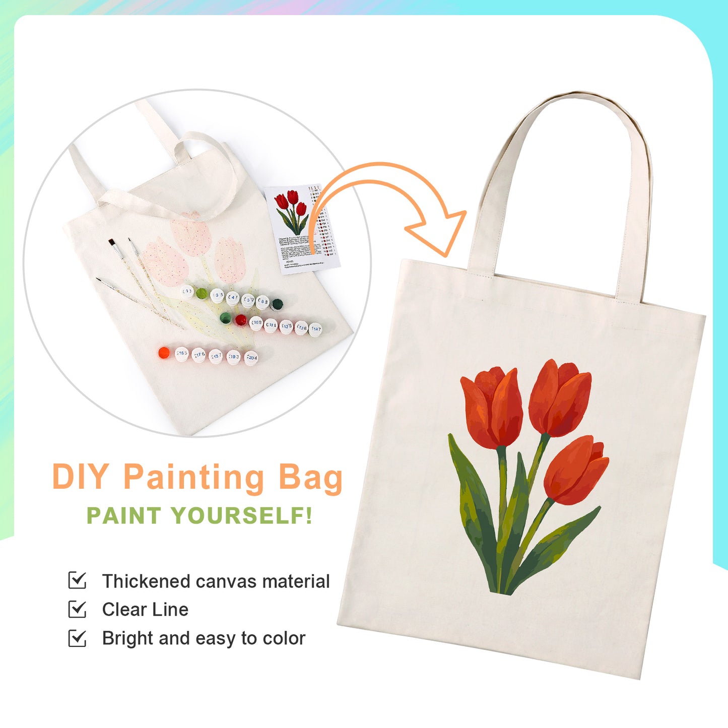 Hue Paint Bags