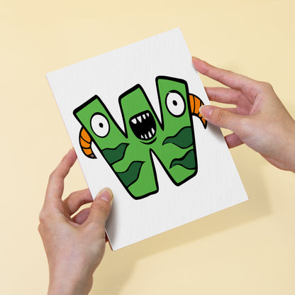 Mini Alphabet Set of 4 Framed