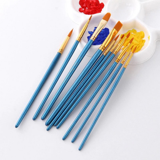 10 Piece Premium Brush Set